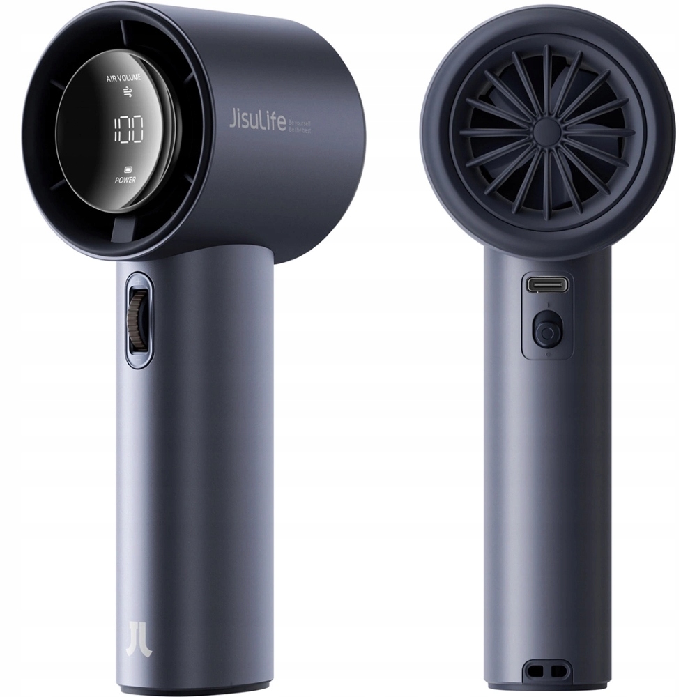 Větráček ventilátor silný přívod vzduchu JisuLife Pro1 univerzální příruční 3600 mAh