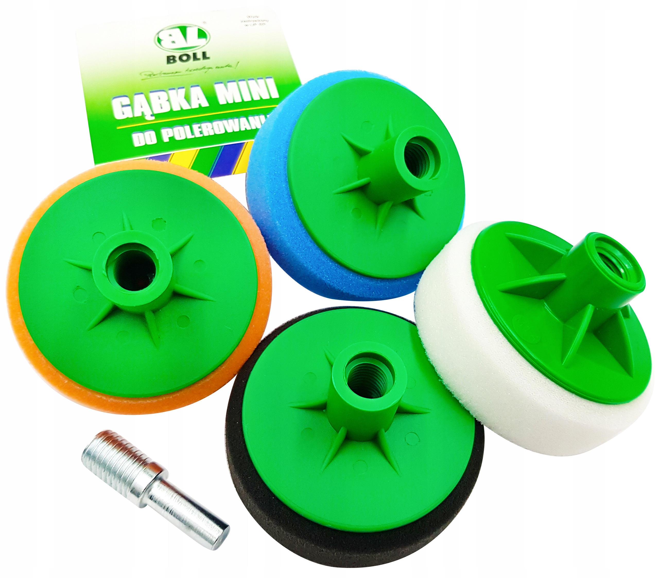 

Boll Gąbka Polerska Mini 4szt Adapter M14 Zestaw