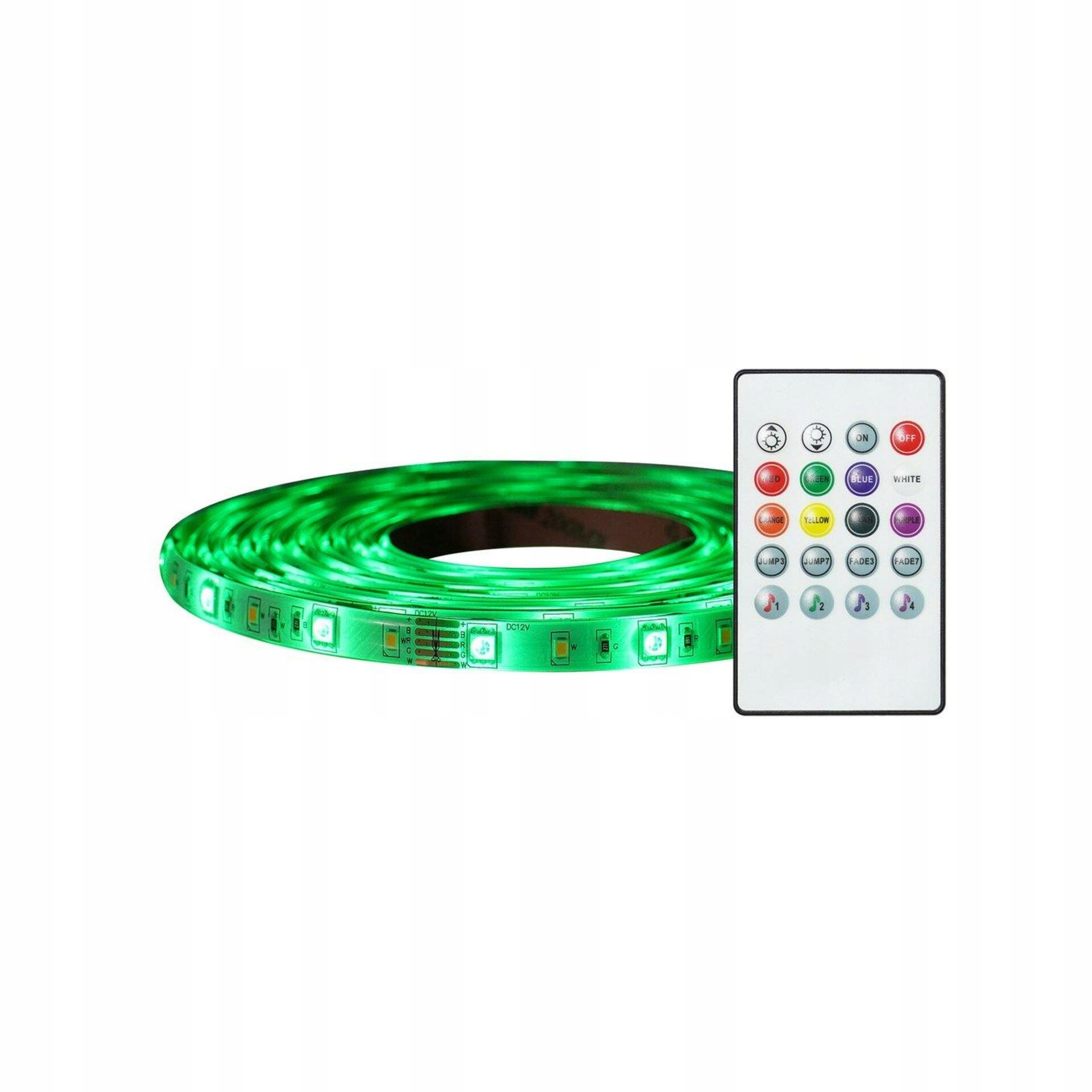 Nordlux Led pásik Colour Music 5 m, disco efekt, diaľkové ovládanie, IP44