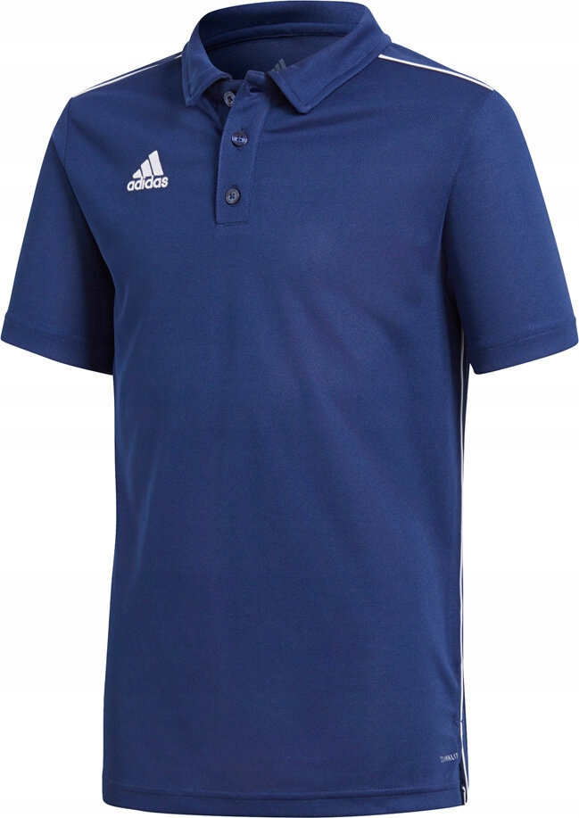 Koszulka Dla Dzieci Adidas Core 18 Polo Junior Granatowy CV3680 r 116cm