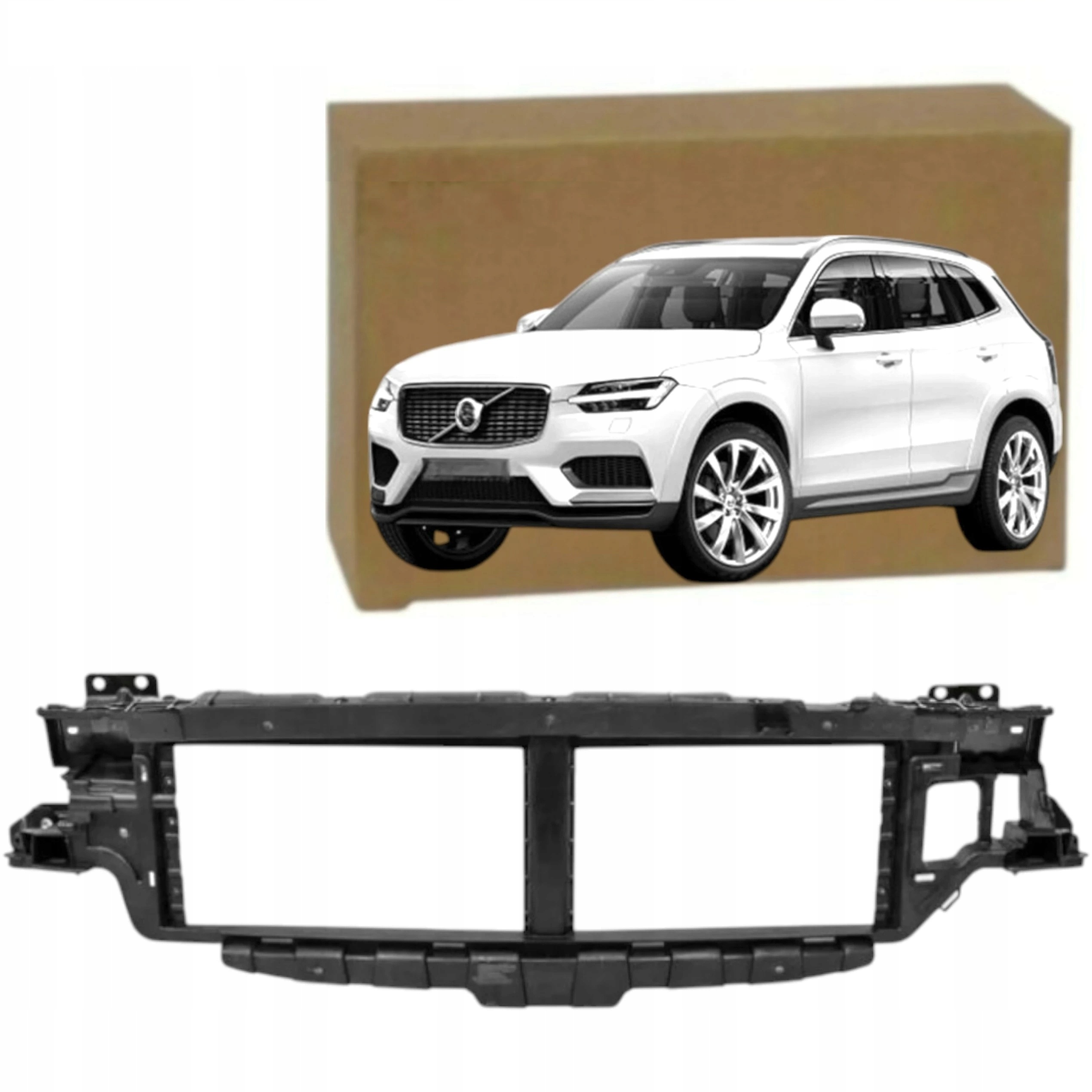 Volvo XC60 2017 – Přední Pás S Čelním Vyztužením, Černý