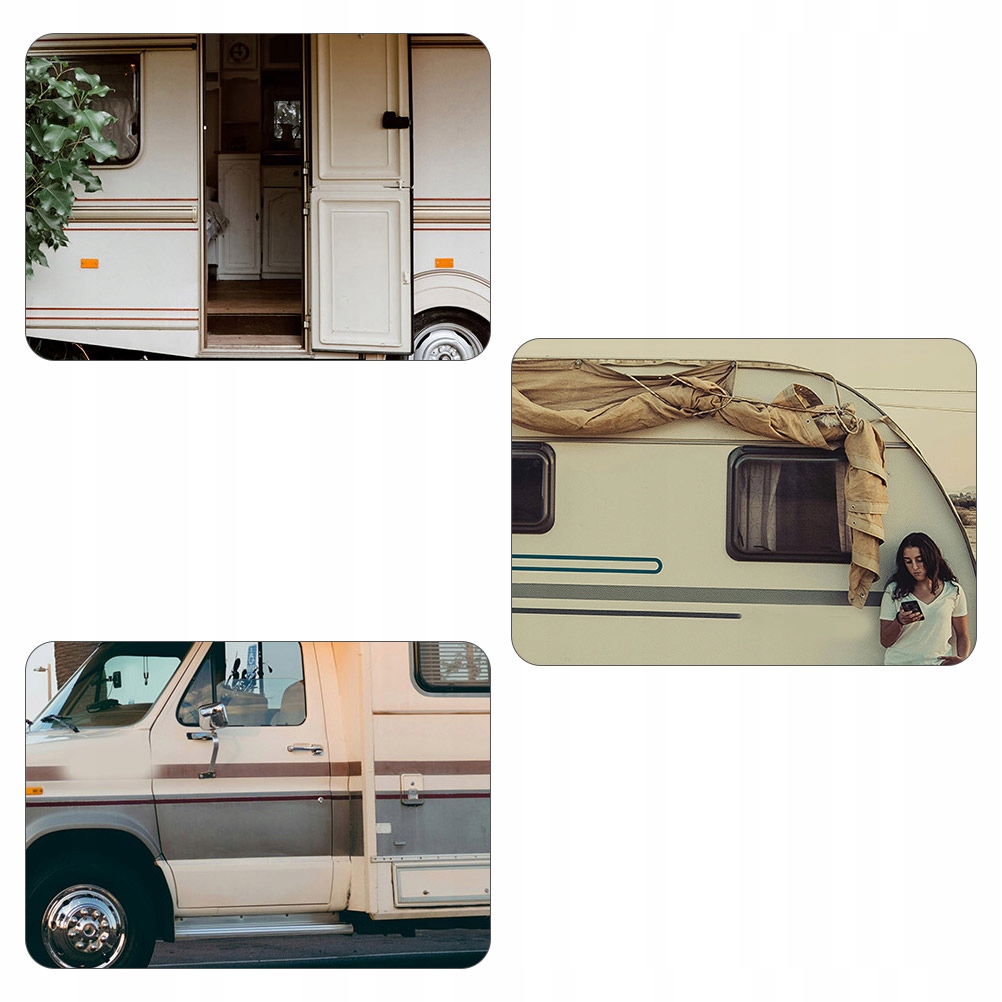 PODSTAWA DO STOŁU CAMPER, MOCOWANIE NA NOGI DO RV, DOSTAWCA 2 ZESTAWY Wysokość mebla 1 cm