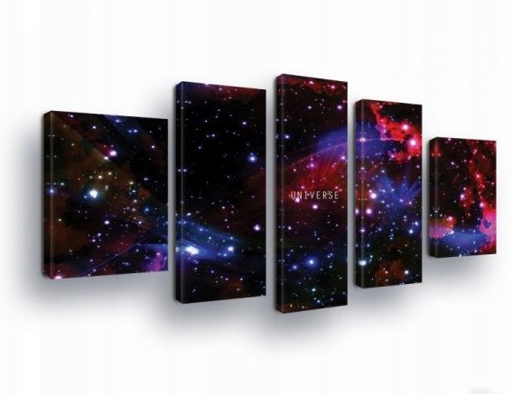 Obraz 170x100 Vesmír hviezdy hmlovina galaxia hĺbka