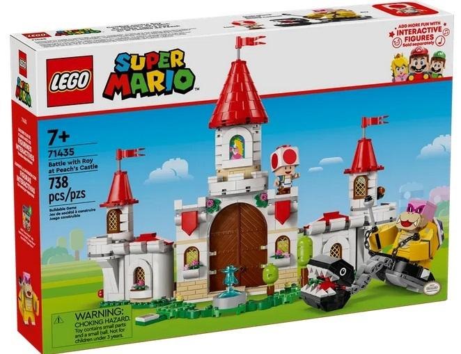 Lego(r) Mario 71435 Roy i bitwa na zamku Peach