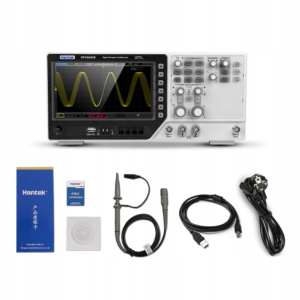 

DPO6082B oscyloskop 2 x 80MHz z ekranem dotykowym