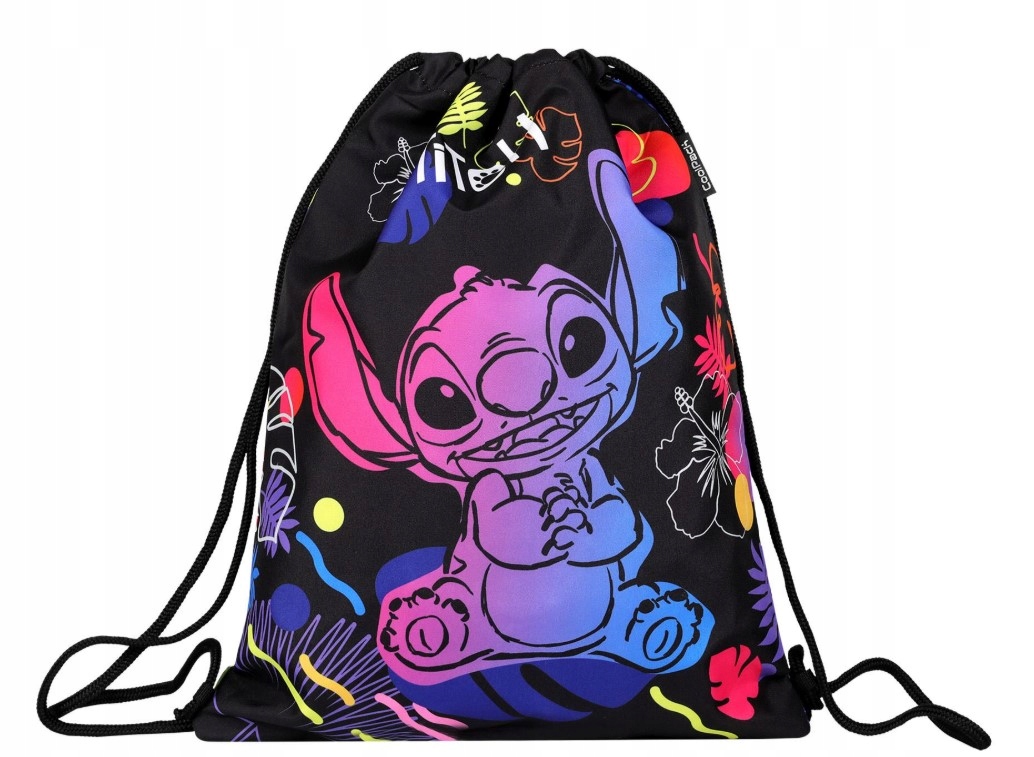 WOREK NA OBUWIE LILO&STITCH BLACK DISNEY COOLPACK