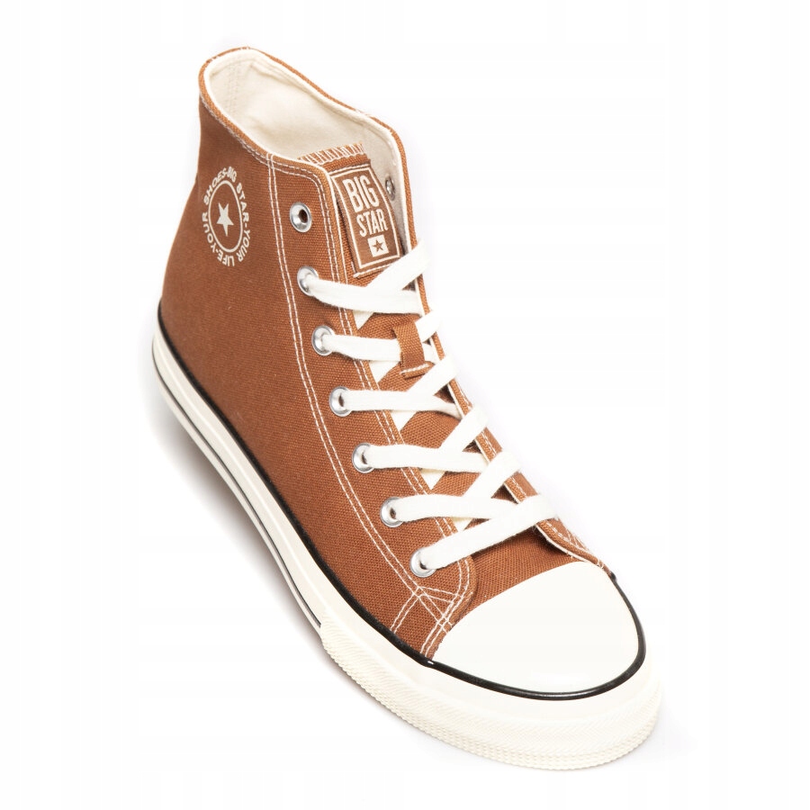 Big Star Trampki Męskie Wysokie Brązowe SS174289 802 43