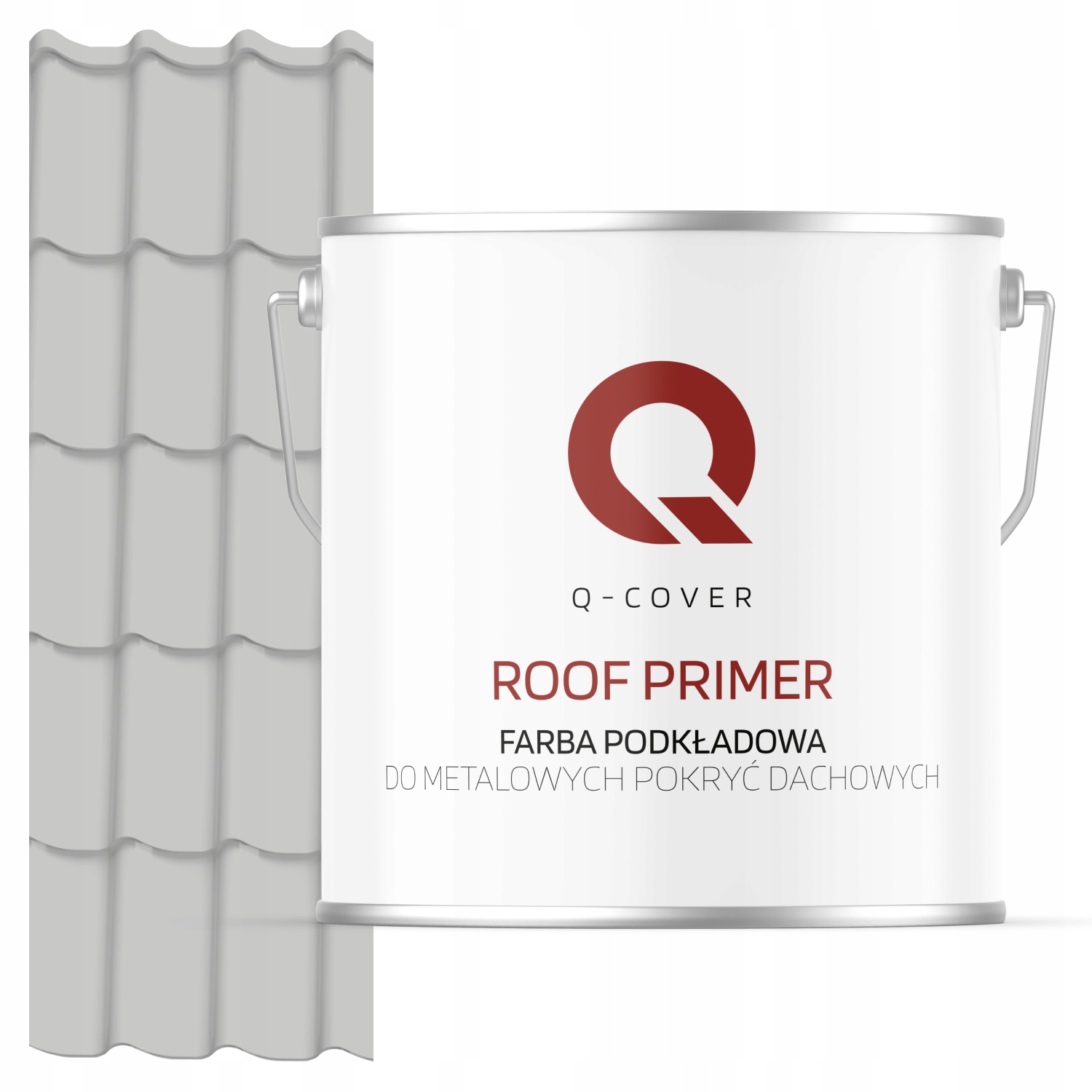 Podkladová Farba Na Kovovú Strechu Šedá Mliečna Ral 7047 5 L Matná