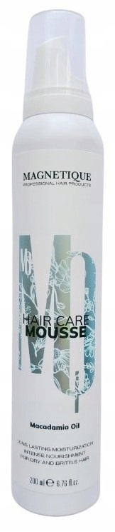 Magnetique Macadamia oil hair care mousse kondicionér v pěně 200 Ml