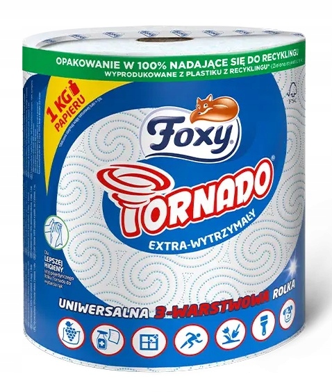 

Foxy Tornado ręcznik papierowy 3W XXL