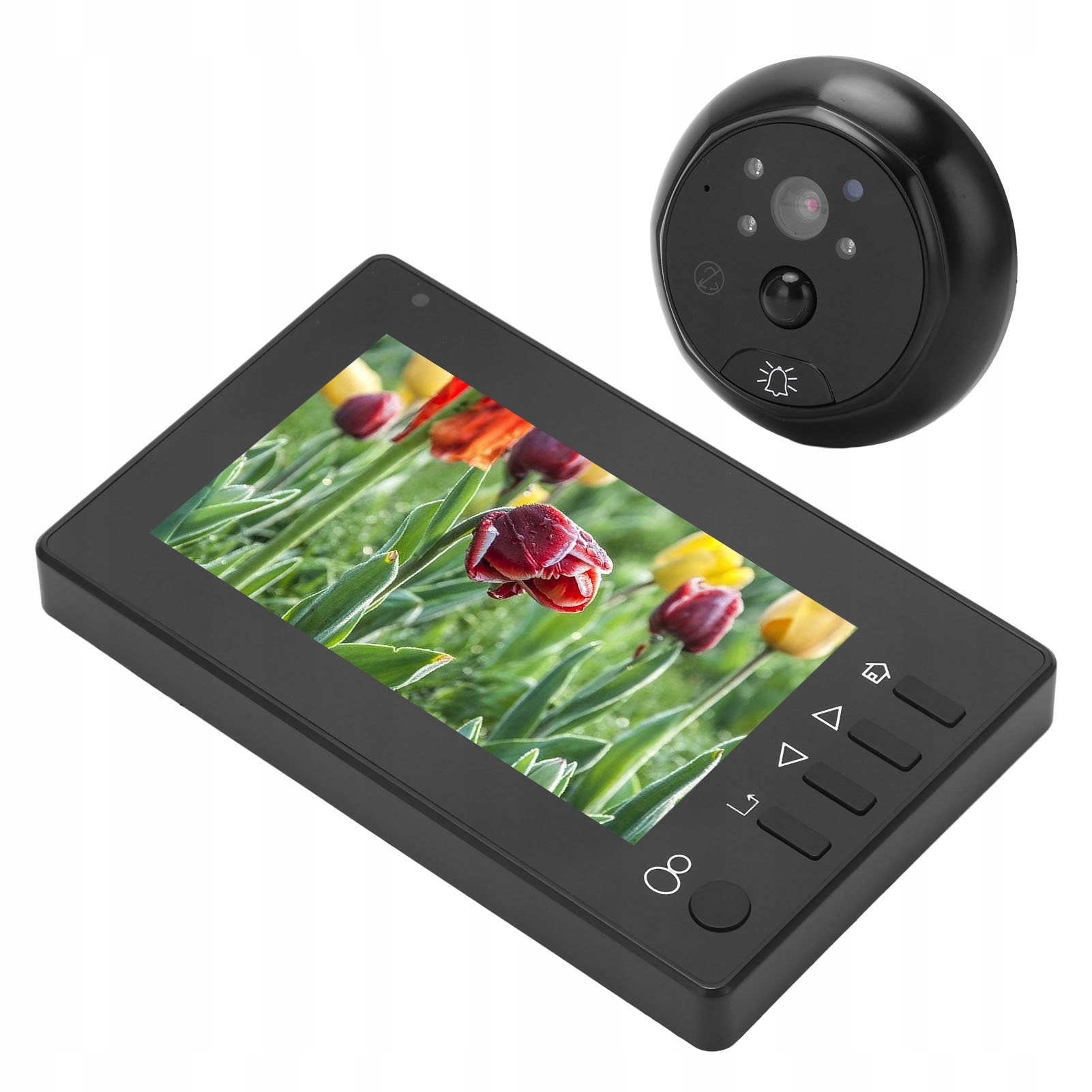 Digitálny Hľadáčik Videovrátnik Kamera 4.3IN Monitor