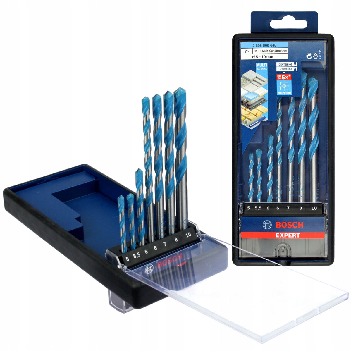 

Bosch jedno Wiertło Do Wszystkiego 7PC Robust