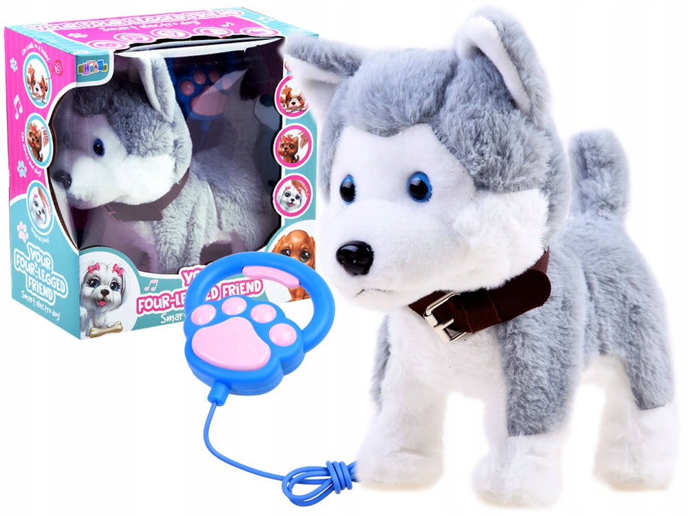 

Interaktywny piesek Husky na smyczy szczeka ZA3888
