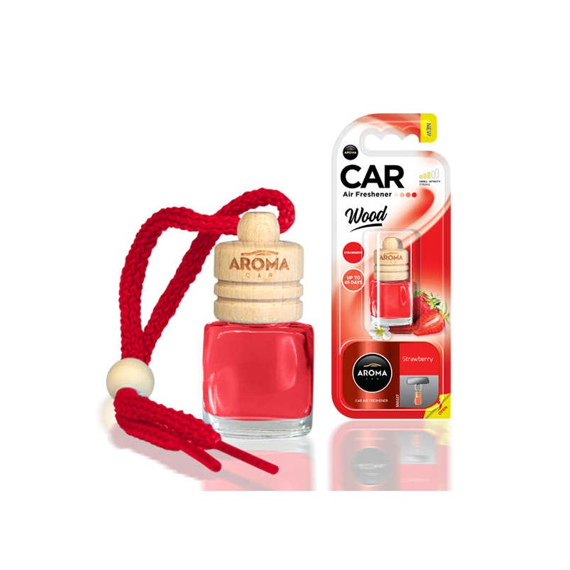 

Odświeżacz powietrza Aroma Wood Strawberry