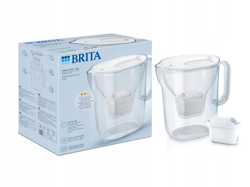 Dzbanek filtrujący Brita Style Essential XL Biały