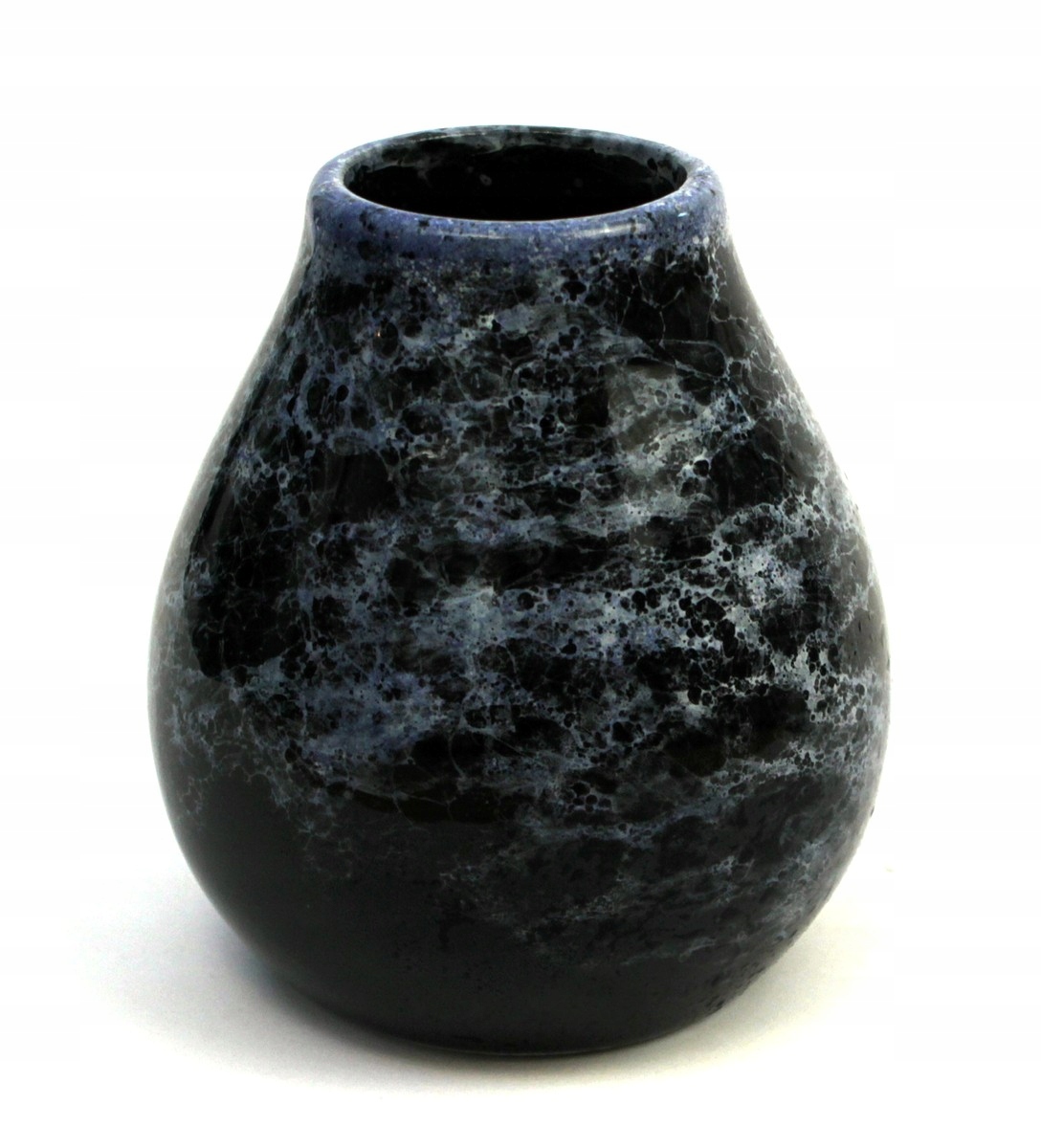 Levně Yerba Market Keramická nádoba Marmol modrá 350 ml