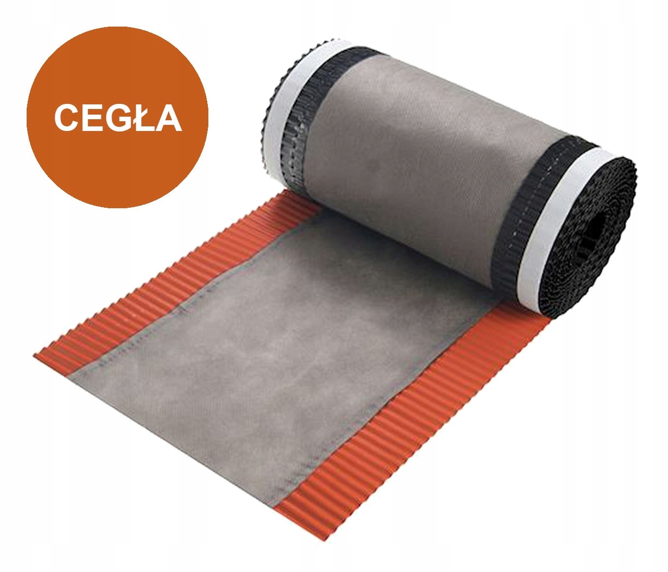 

Taśma kalenicowa Cegła pod gąsior 5mb 300mm 5mb