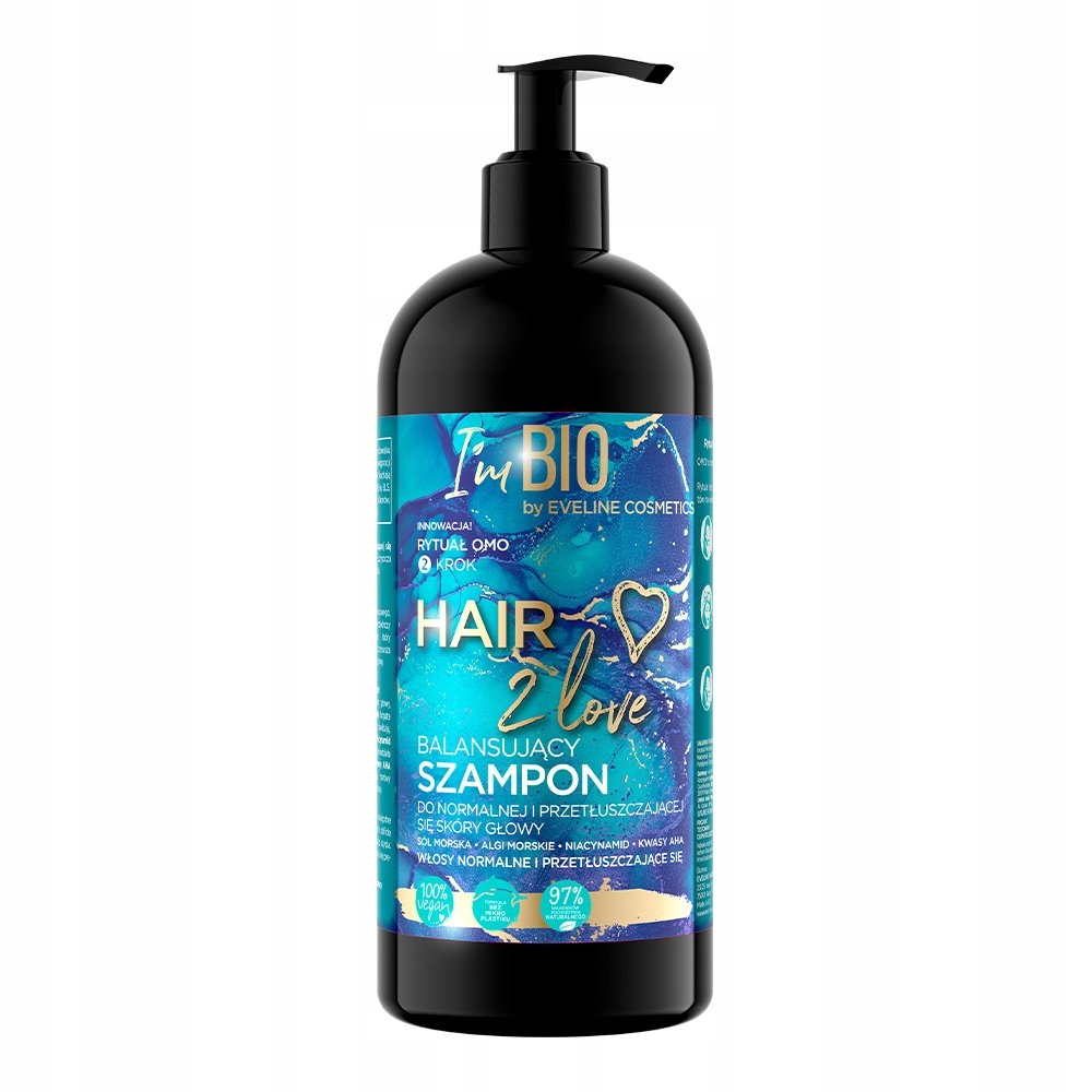 Eveline Cosmetics Hair 2 love Szampon balansujący-Zdjęcie-0