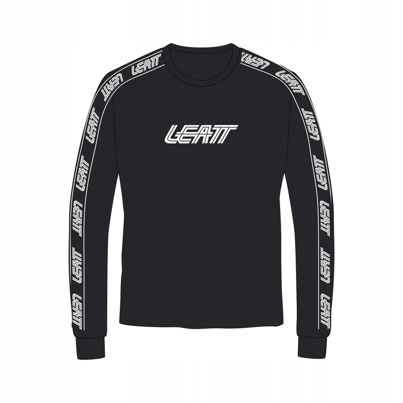 Tričko S Dlhým Rukávom Leatt Tech Black XL