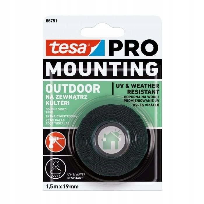 TESA Taśma piankowa PRO Mounting Outdoor 1,5mx19mm