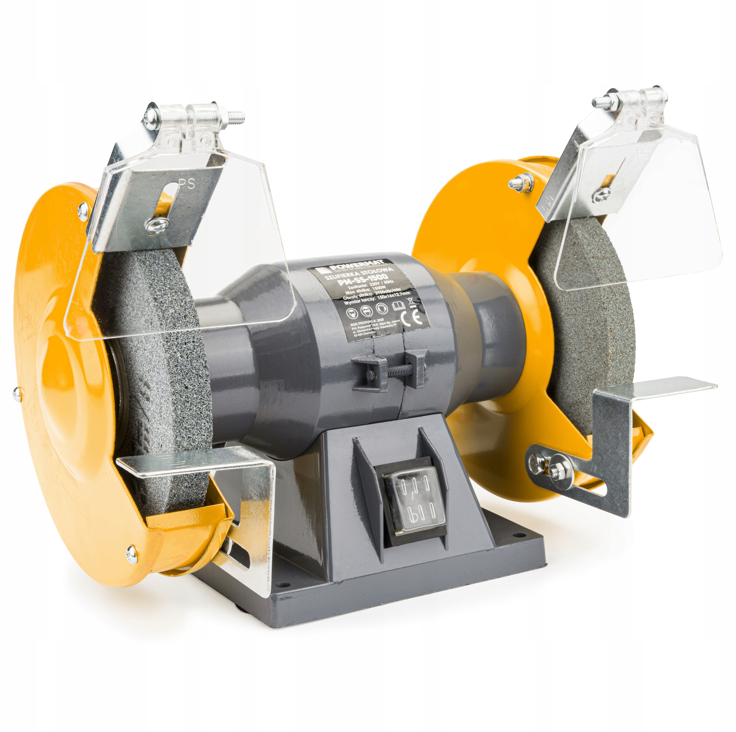 

Szlifierka Stołowa 1500W 2x Kamień Tarcza 150mm