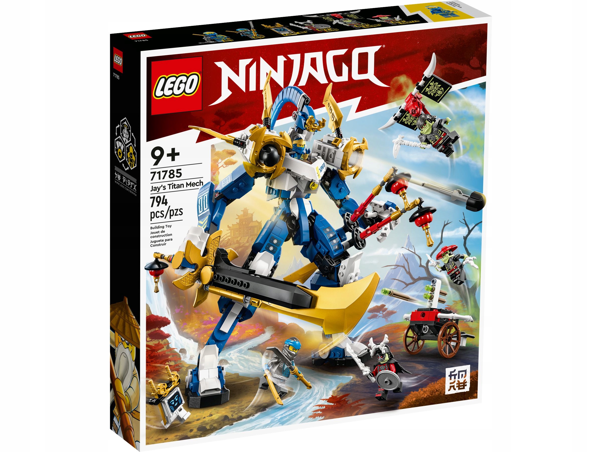 Lego 71785 Ninjago Tytan mech Jaya