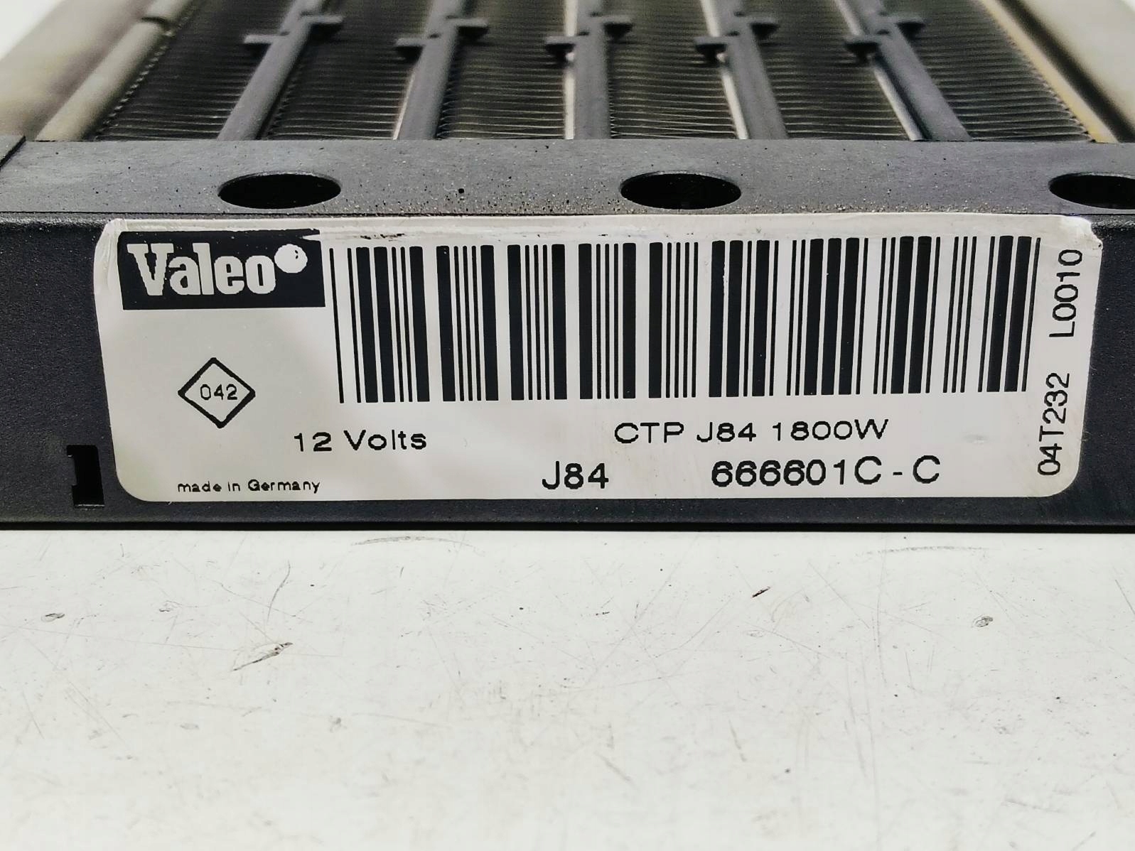 heater electrical Renault Scenic II 1.9 DCI VALEO 666601C-C