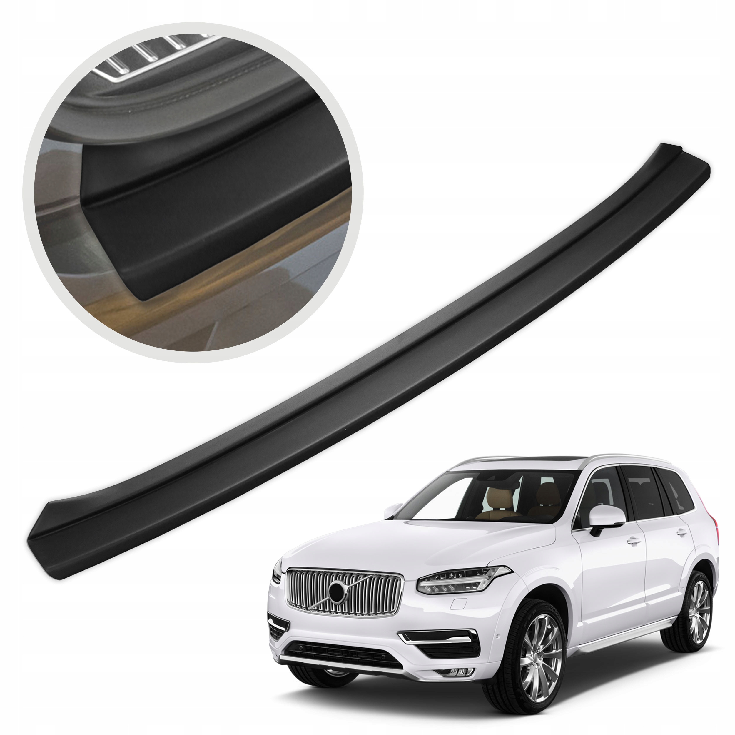 Ochranná lišta na zadný nárazník pre Volvo XC90 2015-