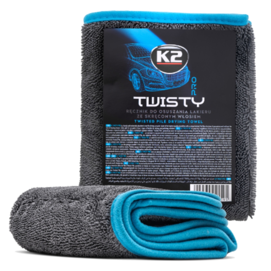 K2 Twisty Pro Mikrofibra Dwustronna Włosie Krótkie Vs Długie 60X40