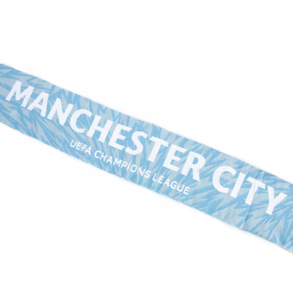 Szalik Manchester City - Liga Mistrzów - licencjonowany Rodzaj dwustronny