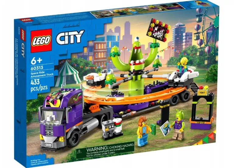 Lego City 60313 Ciężarówka Z Kosmiczną Karuzelą