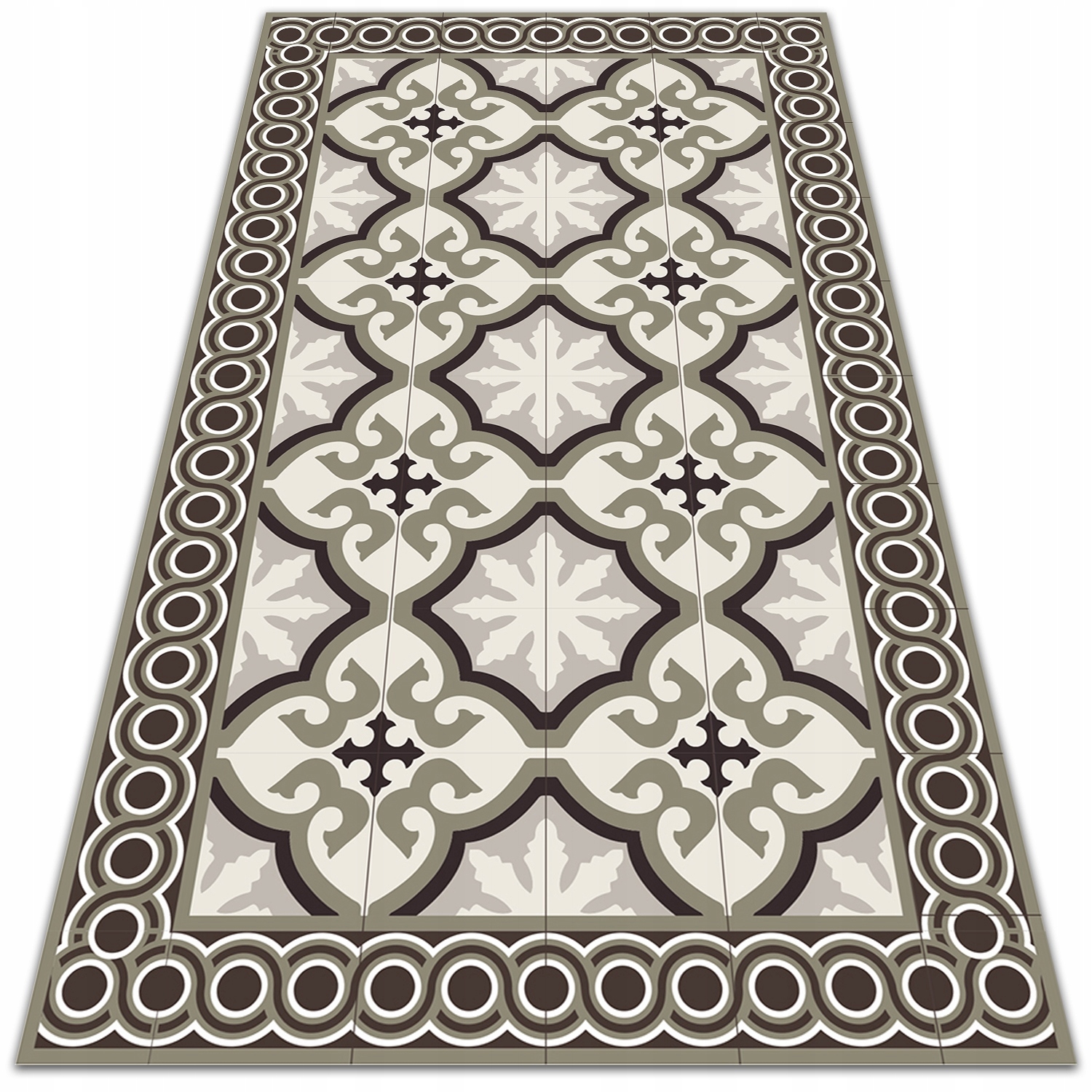 

Tarasowy dywan winyl patio Hiszpański wzór 120x180