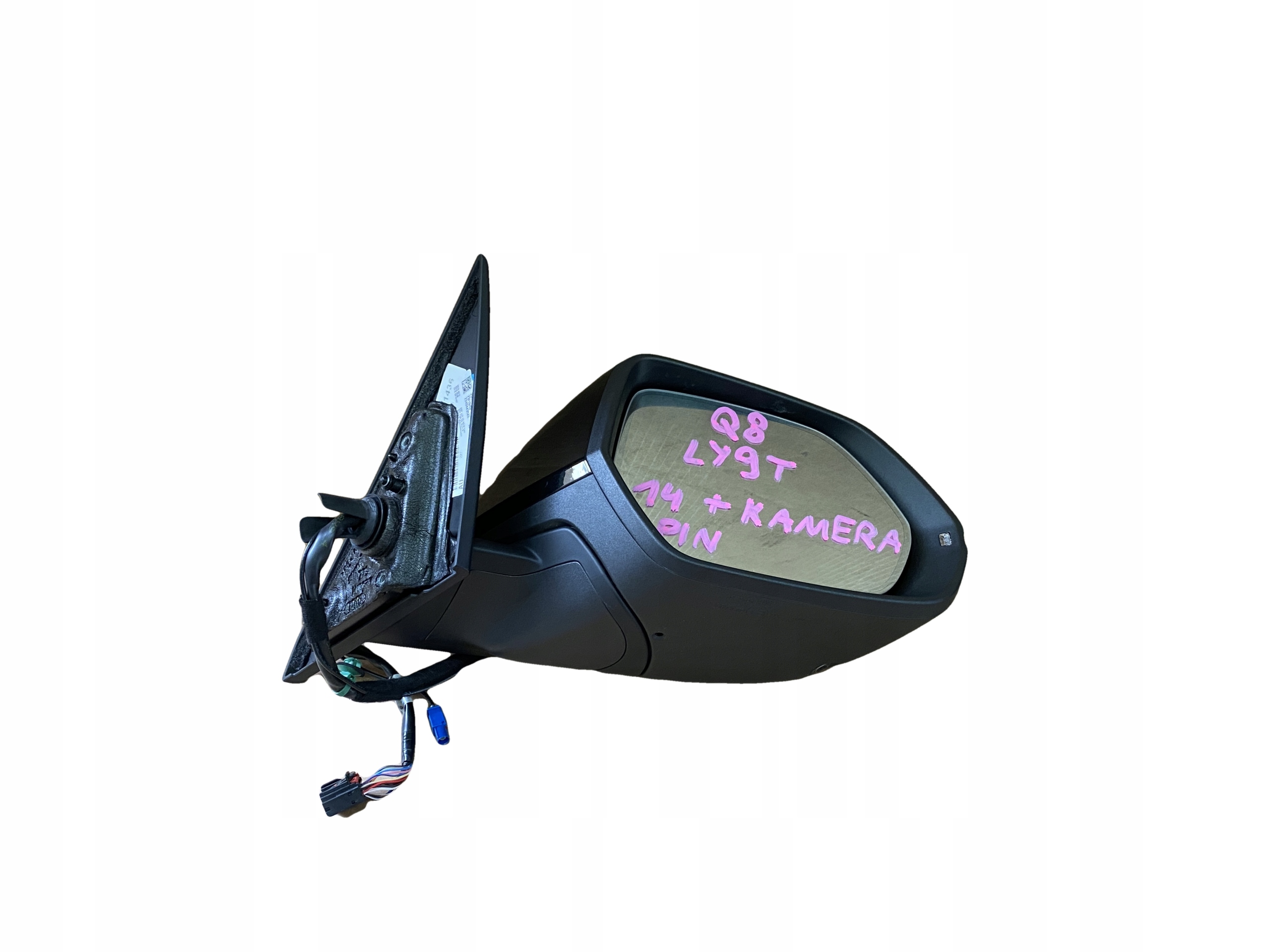 AUDI Q8 4M8 mirror right 14+1 KAMERA LY9T