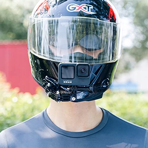 Uchwyt Na Kask Do GoPro Hero 13 DJI Osmo Action Kamera HD Czarny SUREWO — miniatura 7