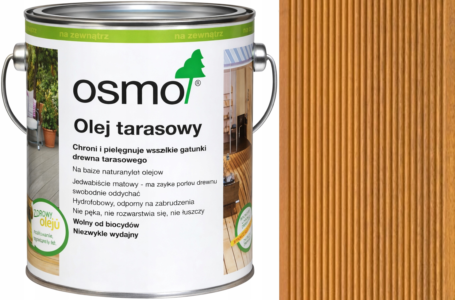 Osmo 013 Garapa 2,5L svetlý terasový olej na exotické drevo