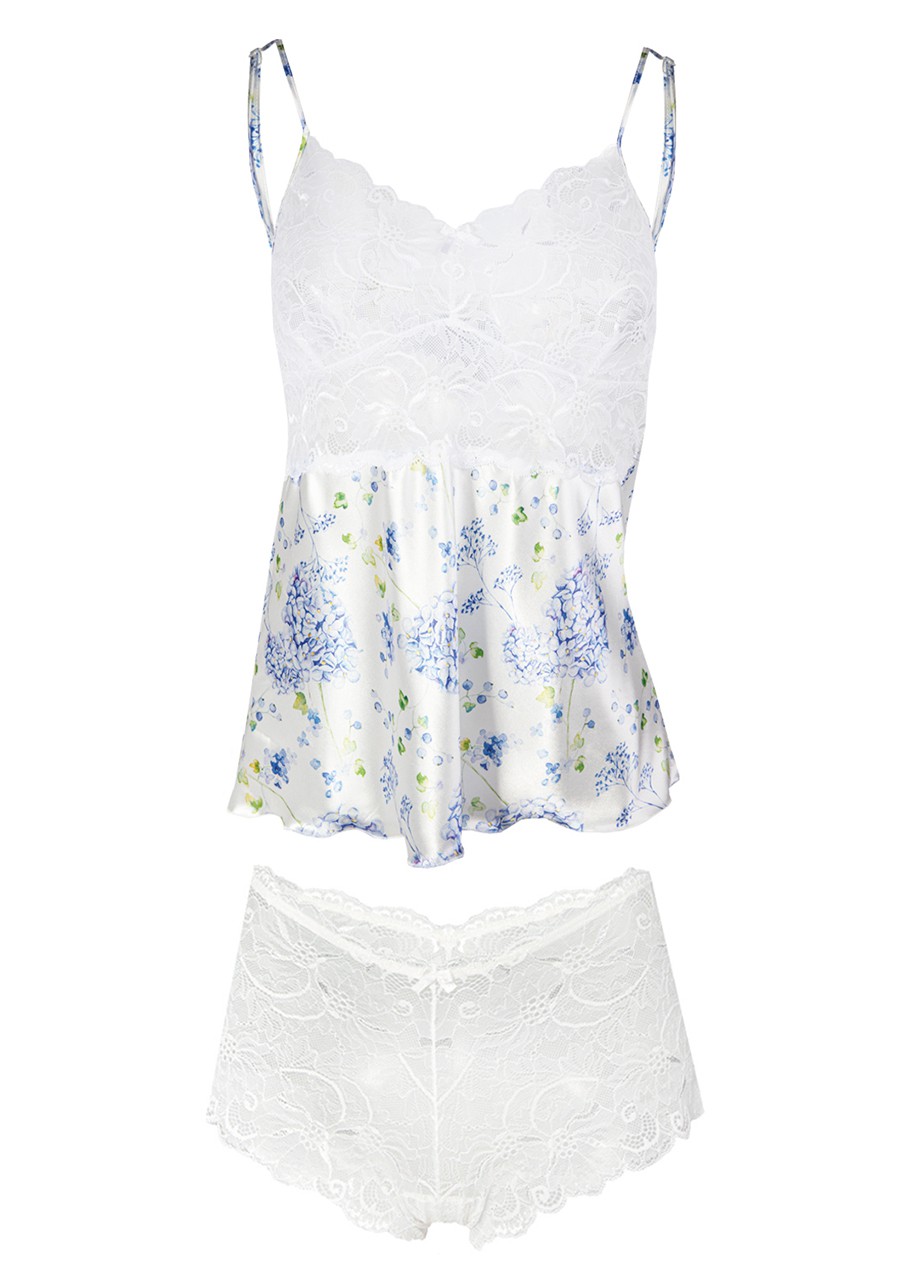 

Komplet Flowers Dk - Ka M, Wzór kwiatowy 2