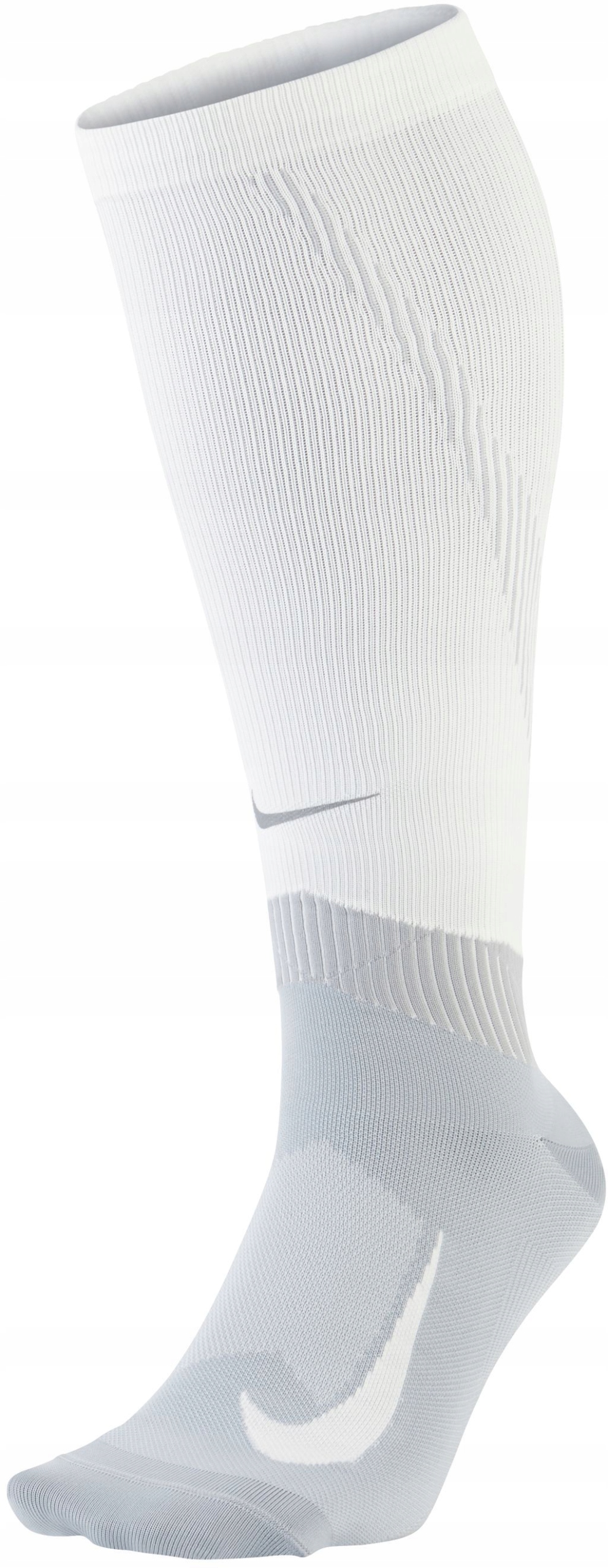 Nike Elite Compression Over-The-Calf Running Socks, 1 para, rozmiar 46-48