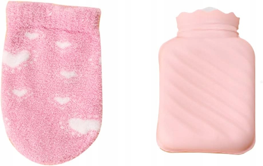 MINI TERMOFOR PLUSZOWY gumowy OGRZEWACZ termofor na wodę ROZGRZEWAJĄCY