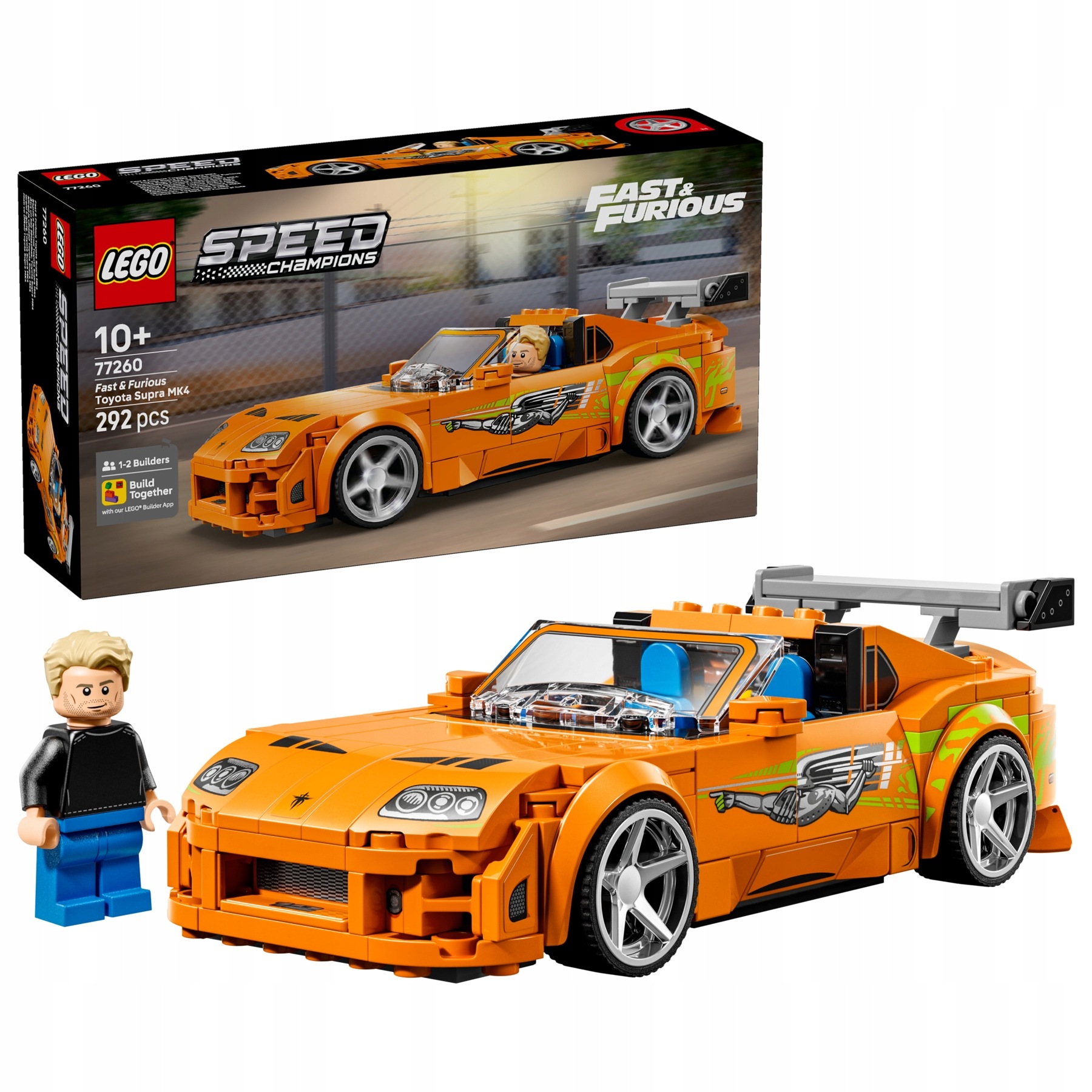 Lego Speed Champions 77260 Rychle a zběsile Toyota Supra MK4 Stavebnice Auto