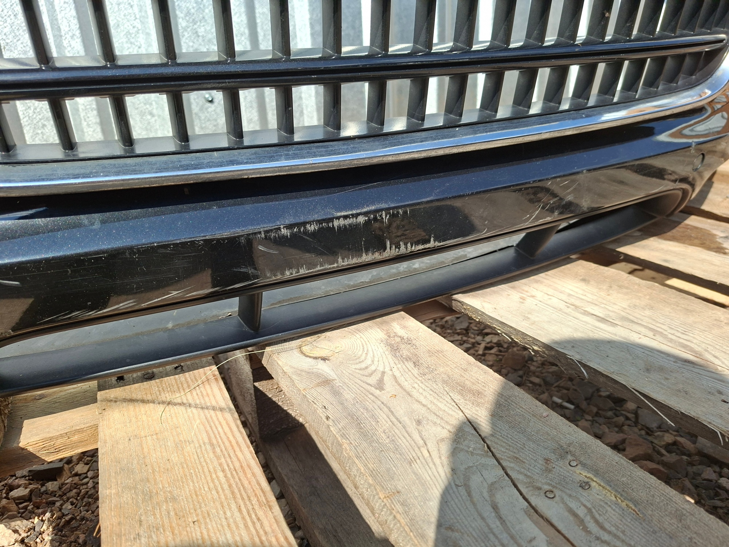 bumper audi q7 2007r xenon 4x pdc complete