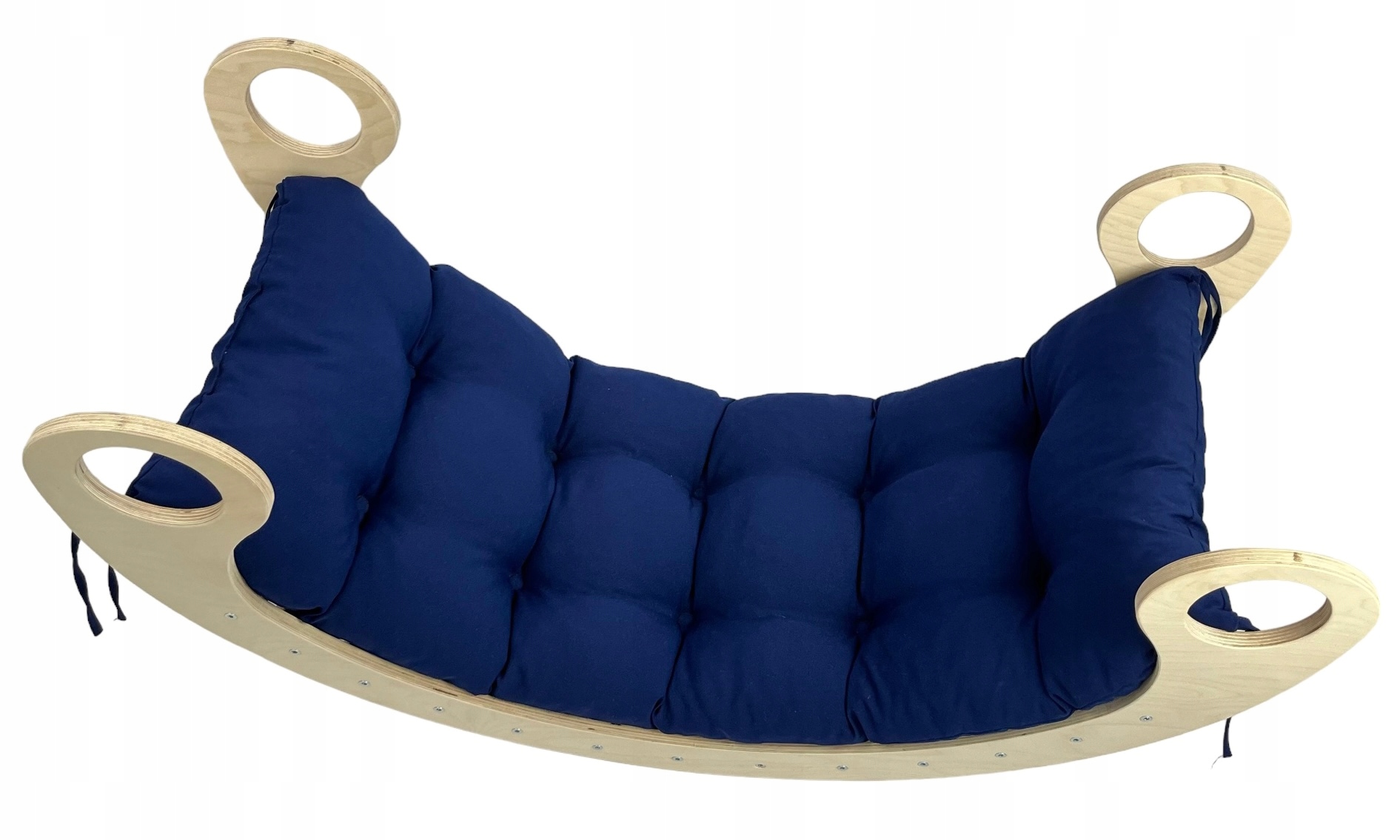 

Poduszka na bujak Montessori granatowa S