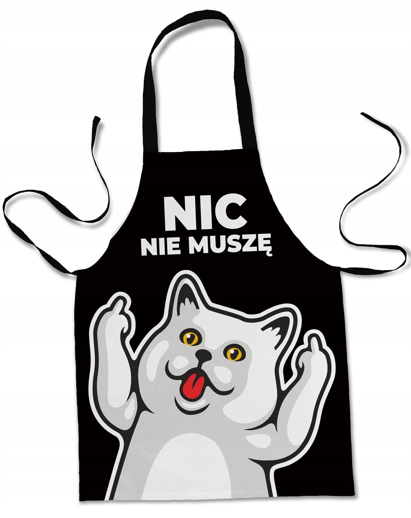 

Fartuch Kuchenny Kot Z Kotem Koty