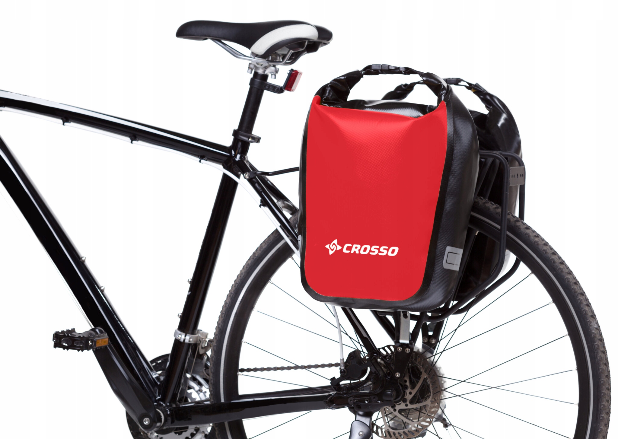 Sakwy Crosso Dry 30 System Crosso Czerwony kolor