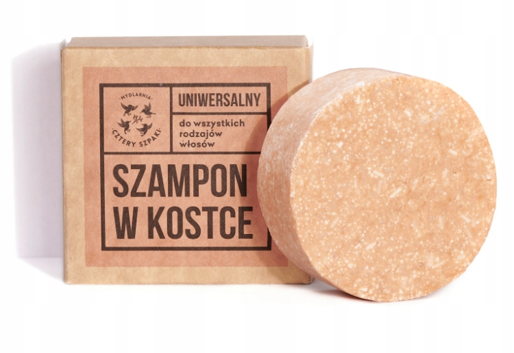 

4 Szpaki Szampon Do Włosów W Kostce 75G Uniwersaln