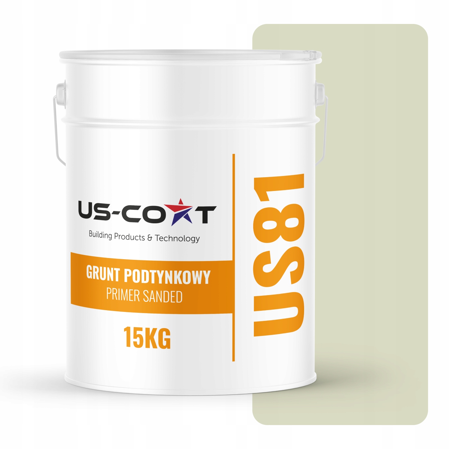 Podomítkový Podklad Pod Silikonovou Omítku, Barva Bílá, Rozbitá Na Zeleno F481 15 Kg