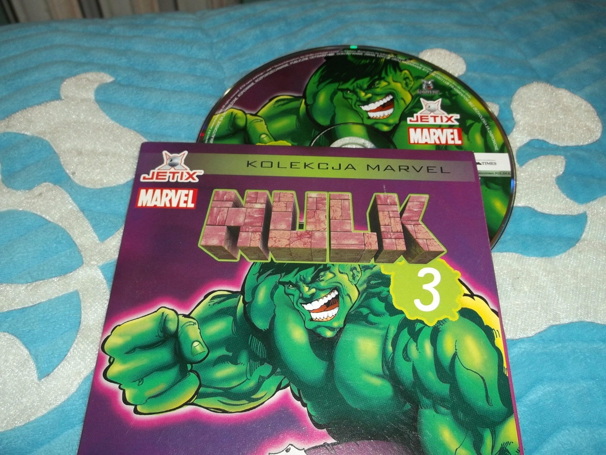 HULK CZĘŚĆ 3 KOLEKCJA MARVEL - Stan płyty IDEAŁ