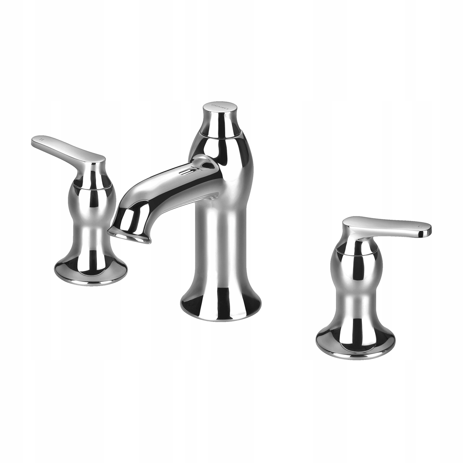 Umývadlová Batéria 3-OTVOROVÁ Retro Chrómová Stojaca