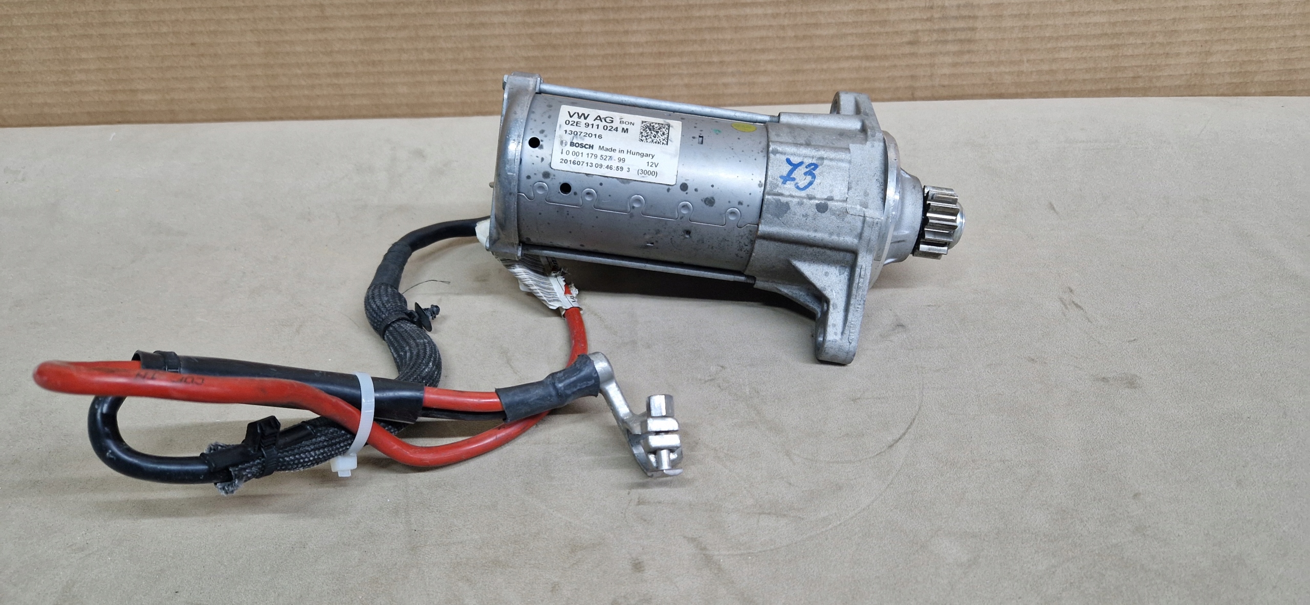 starter 02E911024M VW SKODA AUDI IDEAL original
