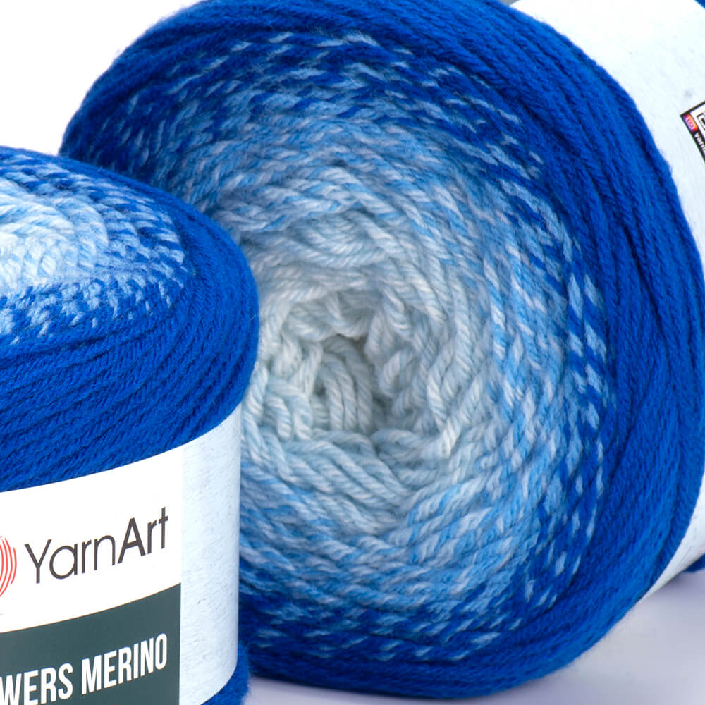 Flowers Merino Yarn Art kolor 543 Ombre