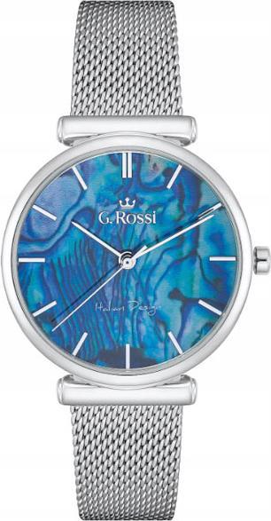 Stříbrné krásné Dámské hodinky s Modrým Ciferníkem, elegantní a módní jako dárek